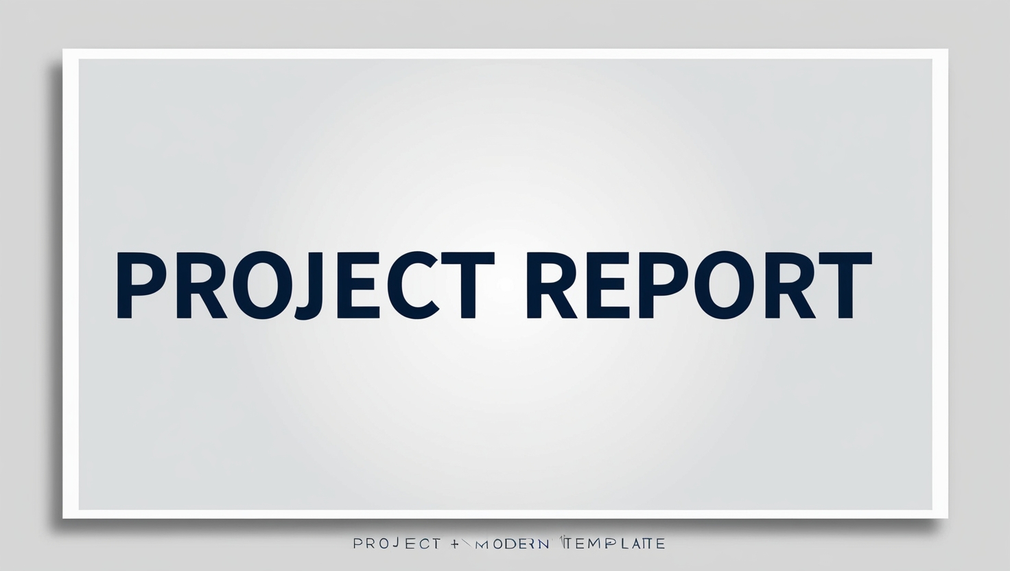 PROJECT REPORT